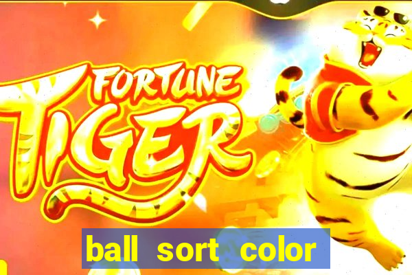 ball sort color water puzzle